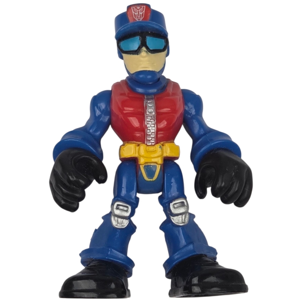 Transformers Rescue Bots Playskool Heroes Chief Charlie Burns 2.5" Figure Hasbro